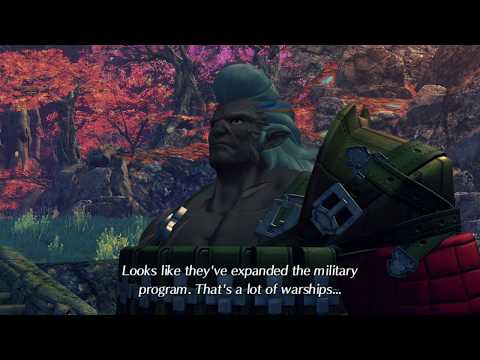 Xenoblade Chronicles 2 Swimsuit Edition Cutscene 045 - Rampant Tensions in Fonsa Myma