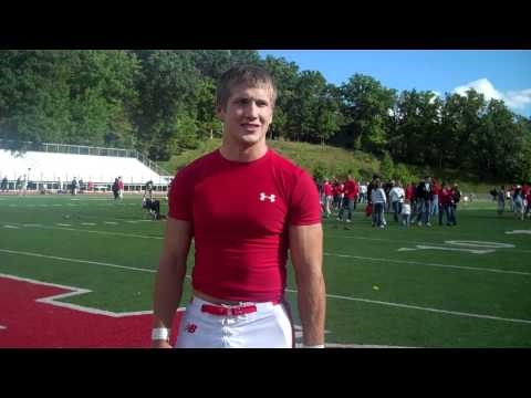 Post-Game Interview w/ SJU Sophomore Running Back Stephen Johnson - 2010 Northwestern