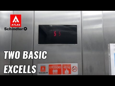 Basic Atlas Schindler Excell Traction Elevators - Hotel (Bldg. 2) - D St. - GO, BR