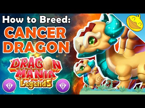 How to Breed the CANCER DRAGON! 3 BEST Breeding Combinations! DML June 2019