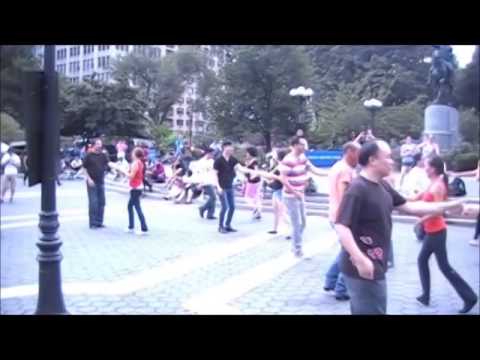 NY Westie - 3.30pm - International WCS Flash Mob (09/06/14), @ Union Square - Video # 1