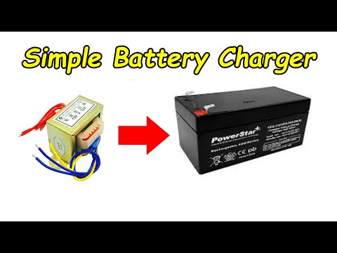 How To Make 12v battery charger - Simple work Video