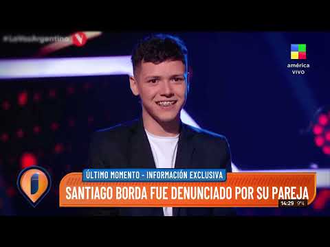 🛑 Santiago Borda fue denunciado por su pareja 🛑