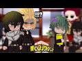 Past Pro Heros React To Izuku Midoriya And Shigaraki Full Part MHA BNHA Gacha