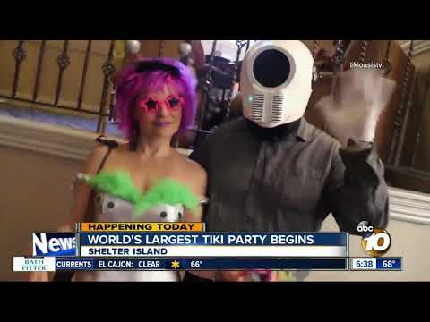 World's largest tiki party begins in San Diego