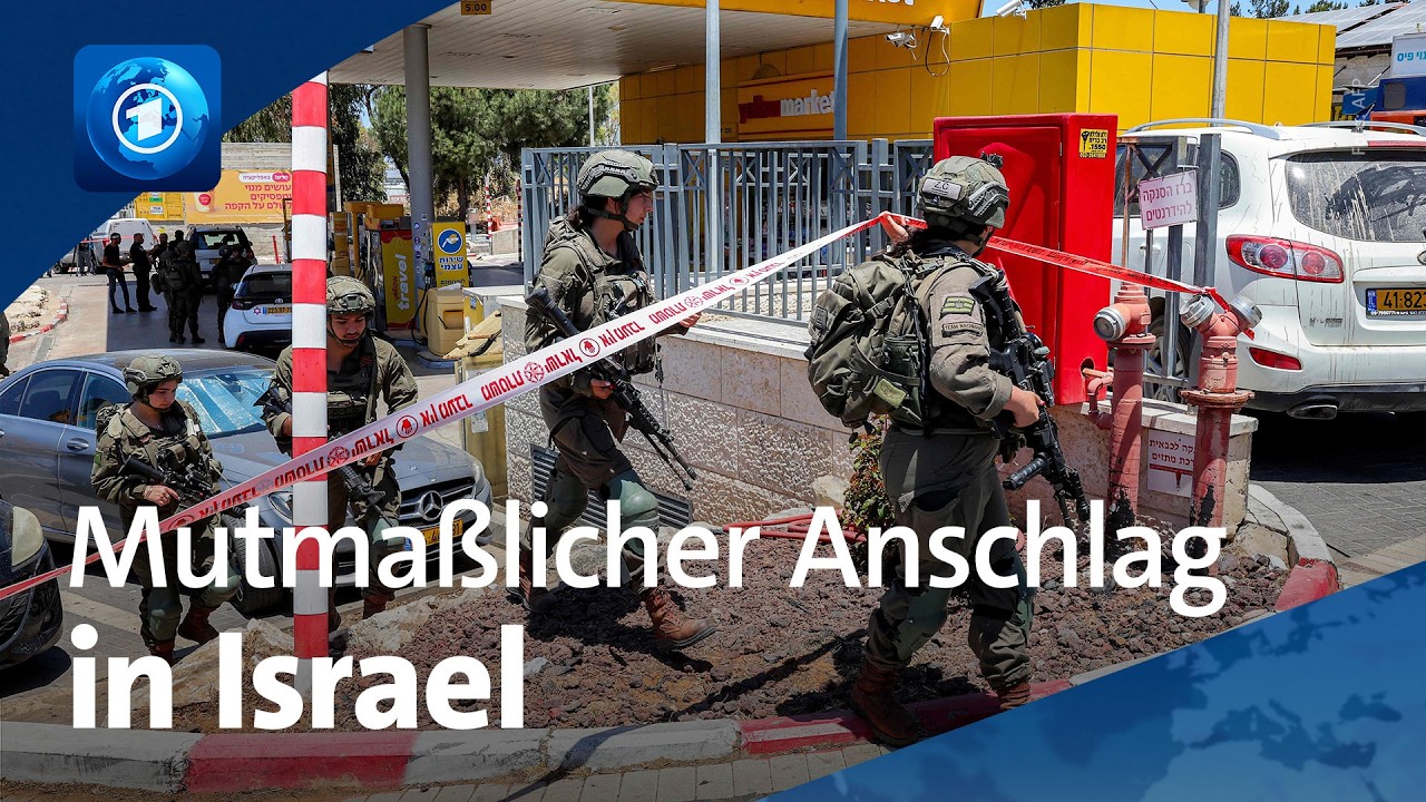 Grenze zum Westjordanland: Mutmaßlicher Terroranschlag in Israel