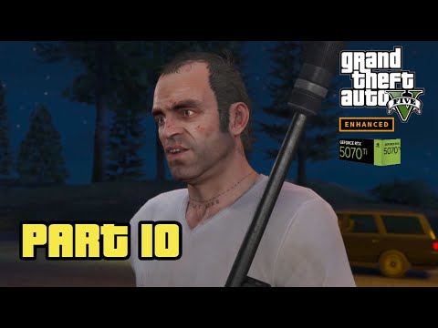 GTA 5 Gameplay Part 10 | No Commentary Walkthrough (PC 60FPS)
