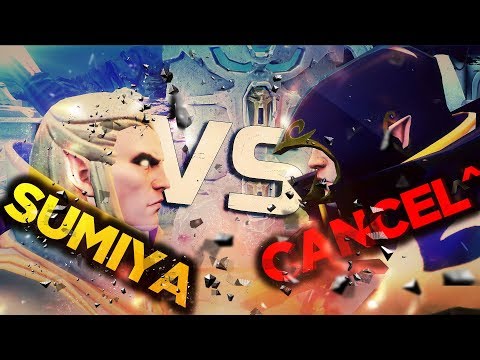 Who is the better Carl? SUMIYA vs CANCEL^^ Invoker Magic Battle Dota 2