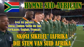 🇿🇦 Hymne National Afrique du Sud - anthem south africa (lyrics, paroles, traduction en français)