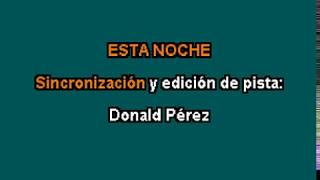 José José - Esta Noche Karaoke
