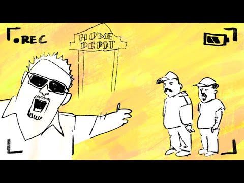 Home Depot parking lot Laborers | CMTOWN ANIMATED