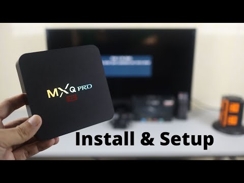 MXQ Pro Android TV Box | How to Install and Setup with Samsung TV