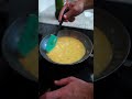 I made the PERFECT FLUFFY scrambled eggs 🍳 [Viral Recipe] #shorts