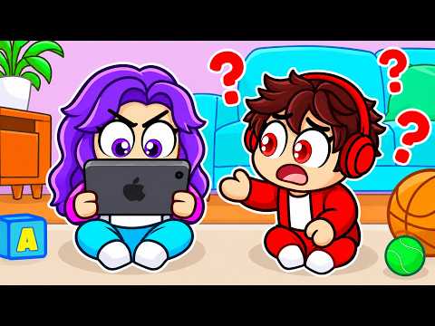 TABLET BAĞIMLISI BİR ÇOCUK OLDUM! - Roblox