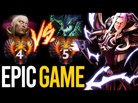 TOP 4 Mikoto INVOKER vs TOP 5 NothingToSay OD MID | EPIC 55MINS GAME