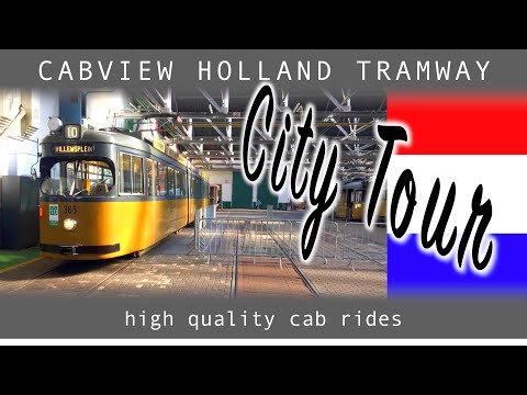Rotterdam City Tour CABVIEW HOLLAND [TRAMWAY] Romeo Lijn 10 31aug 2019