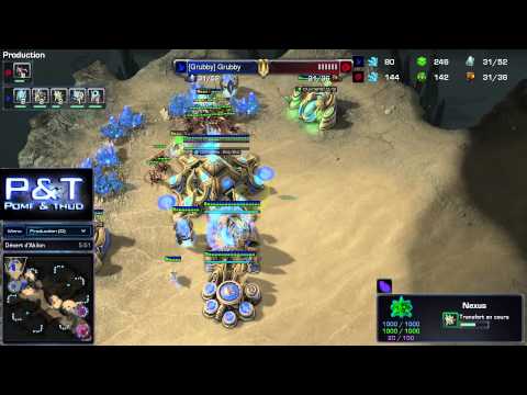 (HD823) Grubby vs Onizuka - PvZ - Heart of the Swarm [FR]