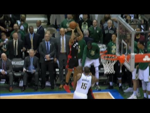 Raptors Highlights: Joseph's Clutch Corner Three - April 27, 2017