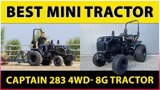 Best mini Tractor | Captain 283 4WD- 8G Tractor | Most Advanced Small Tractor