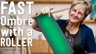 The EASIEST and QUICKEST Way to Paint an Ombre Background