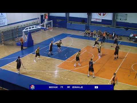 2MLS 21. kolo / KK Beovuk 72 - KK Zdravlje / 07.03.2020.