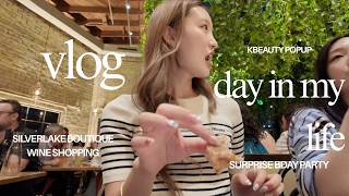 (vlog) Spending my 20s with people I love 🎂🍷☁️ | head in the clouds, birthday surprises & LA days
