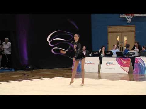 Laura Halford - Ribbon - Senior - 2014 British Championships