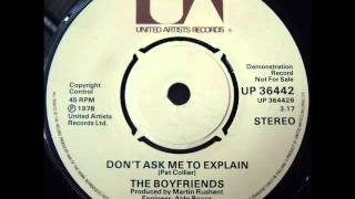 Boyfriends - 2.Don&#39;t Ask Me To Explain