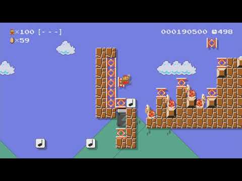QUARANTINED COUNTERBALANCE ~ Easy 100 Mario Challenge - Super Mario Maker - No Commentary 1bt
