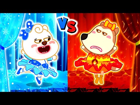 Ice Ballerina vs Fire Ballerina – The Ultimate Dance Battle  | Good Habits