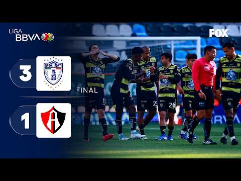 PACHUCA 3-1 ATLAS | RESUMEN | LIGA MX | CLAUSURA 2026 | JORNADA 6
