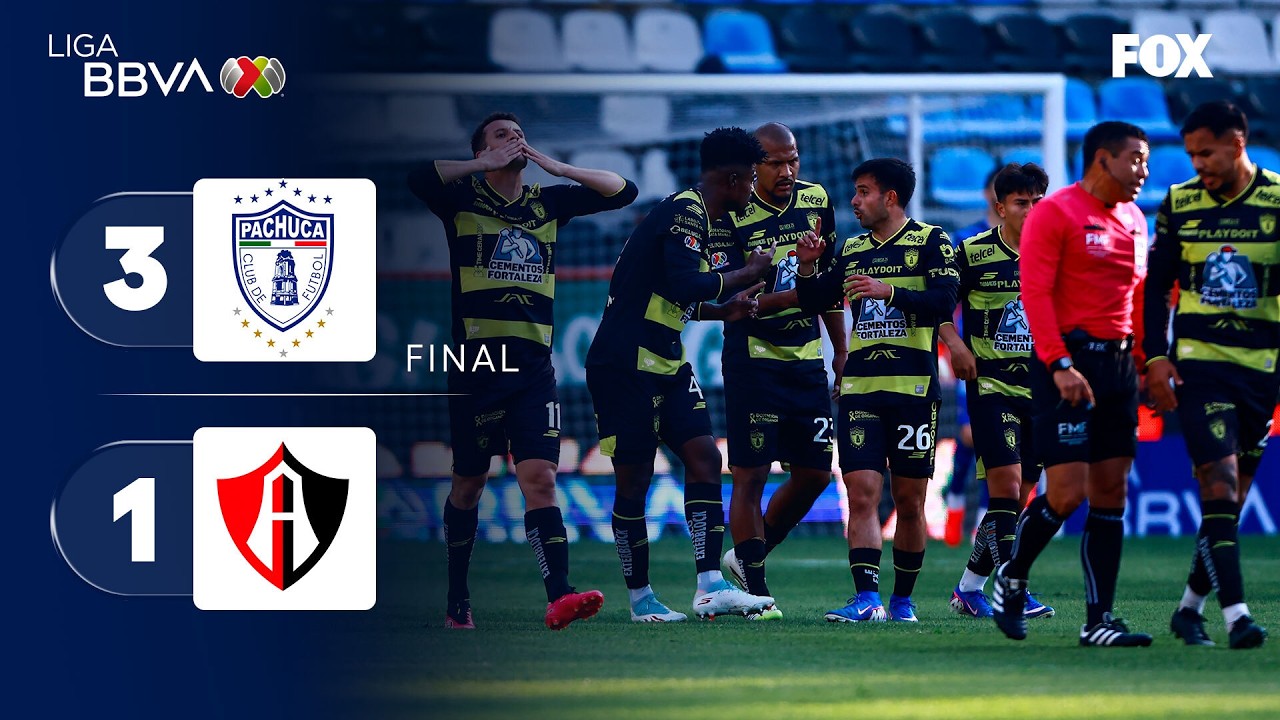 CF Pachuca vs Atlas Highlights