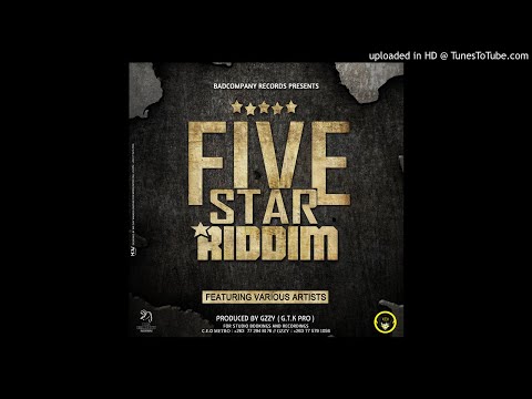 DASHOCCA - NDOPORONGA FIVE STAR RIDDIM PRD BY GZZY @BADCOMPANY RECORDS