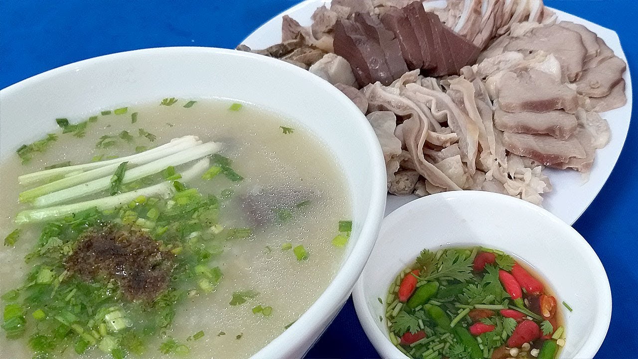 Cách nấu cháo lòng ngon