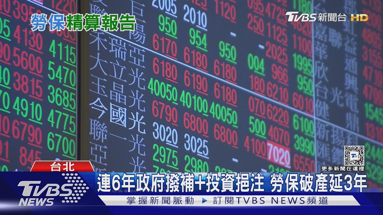 勞保破產延3年! 潛藏負債增至13.23兆 勞長喊「不砍勞保給付」