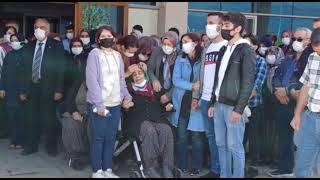 SEYDİŞEHİRDE  VEFAT EDEN  HASTANE  ÇALIŞANI DUALARLA UĞURLANDI