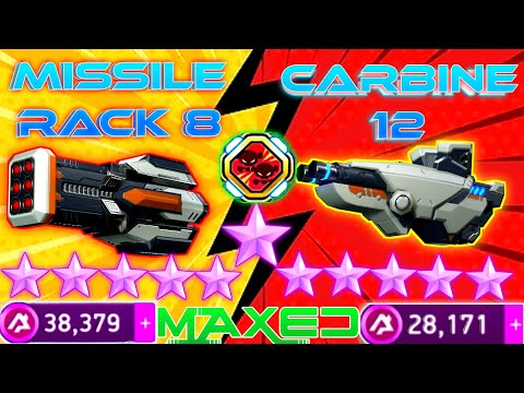 ✨MAX CARBINE 12 & MISSILE RACK 8 ✨ MONSTER KILLS 🙃✨ 2,200,000 Credit used !! 😱