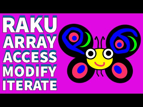 Raku Programming Tutorial How To Access Modify Loop Over Array