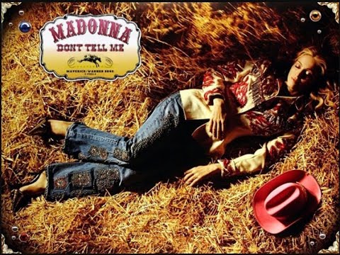Madonna - Don't Tell Me (Lyrics)