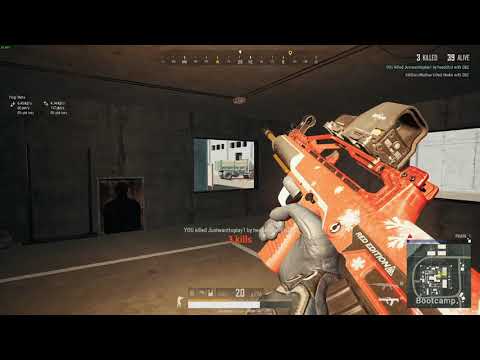 PUbG PC hard drop bootcamp gamplay
