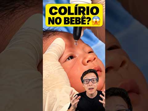 Por que pingam colírio no bebê? 😱 #medicina #enfermagem #enfermeiro #enfermeira #medico #saude