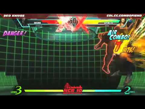 NCRX Day 2 - coL CC Combofiend vs 86'D Knives - UMvC3 Top 16