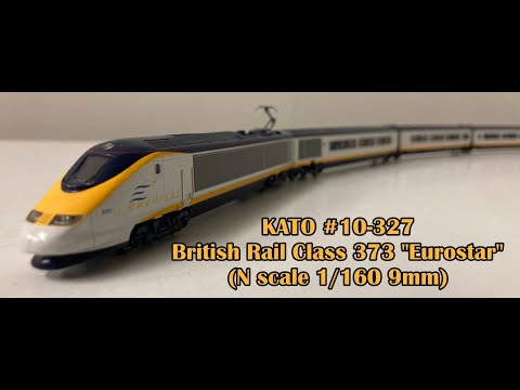 KATO #10-327 British Rail Class 373 "Euro Star"(N scale 1/160 9mm)
