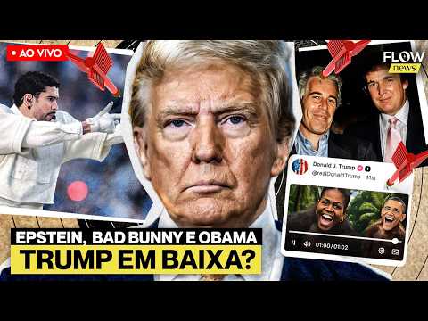 EPSTEIN, OBAMA E SUPERBOWL: TRUMP EM QUEDA?