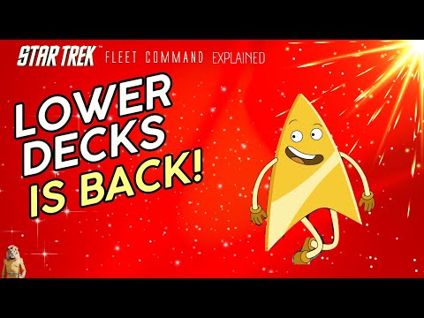 LOWER DECKS IS BACK! | How to play Star Trek Fleet Command | Outside Views STFC