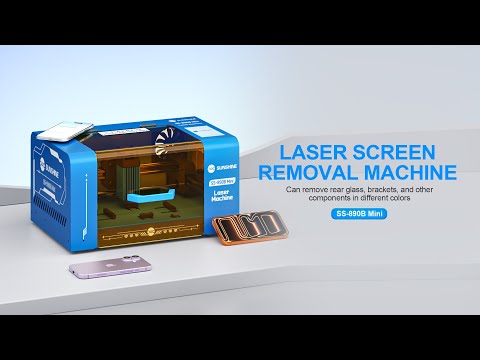 SUNSHINE SS-890B MINI Laser screen removal machine