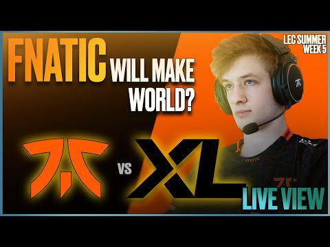 The Game is OVER (x3) | FNC vs XL | Nemesis Live View | LEC Summer split