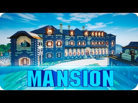 JerenVids - Minecraft - Huge Mansion Cinematics & Walkthrough - House Map w/ Download
