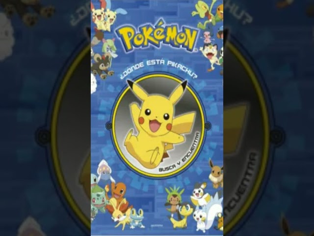 Vídeo relacionado con ¿Dónde está Pikachu? Busca y encuentra (Pokémon. Libro juguete)