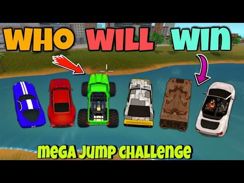 who will win mega jump challenge in rope hero vice town | hindi | black spider 2.0